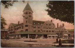 Postcard Woodstock Vermont The Woodstock Inn Windsor County by Albertype