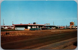 Postcard Regina Saskatchewan Golden West Motel 3900 Block Albert Street Old Cars