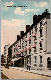 Postcard Halifax Nova Scotia c1910s Halifax Hotel by H. H. Marshall. Ltd