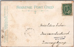 Postcard Chester Nova Scotia 1907 Split Rings Port Hood & West La Have Ferry