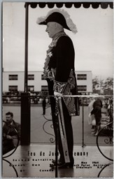 RPPC 1964 Esquimalt BC Feu de Joie Ceremony 2nd Battalion Queen's Own Rifles D