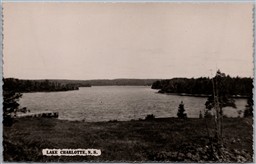 Postcard RPPC Lake Charlotte Nova Scotia Scenic View