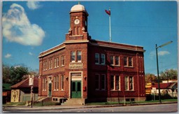 Postcard Gravenhurst Ontario c1962 The Post Office Muskoka Area