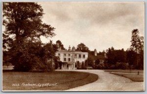 RPPC c1920s Lyndhurst United Kingdom Foxlease Girl Guides by E. A. Sweetman