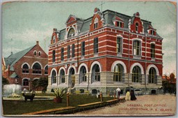 Postcard Charlottetown Prince Edward Island 1910s General Post Office