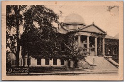 Postcard Brantford Ontario c1920 Public Library Brant County by Heliotype