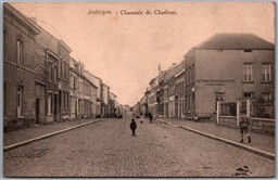 Postcard Jodoigne Belgium c1919 Chauss