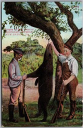 Postcard New Smyrna Florida Bear Hunt Trophy Sportsman’s Paradise Volusia County