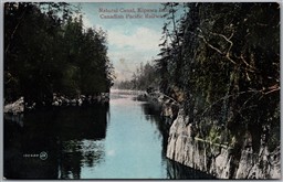 Postcard Kipawa Lake Quebec c1906 Natural Canal Lethbridge Alta Stamp to Virden