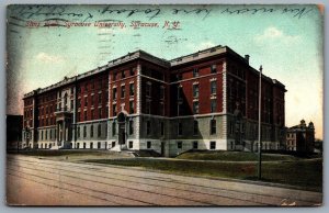 Postcard Syracuse New York c1910 Sims Hall Syracuse University