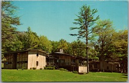 Postcard Windsor New York 1976 Sky Lake Wyoming Conference Central Lodge