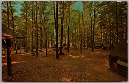 Postcard Windsor New York c1969 Tuscarora Boy Scout Camp Summit Lake Boats