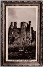 Postcard RPPC c1910 Inverugie Castle Scotland near Peterhead by Holmes