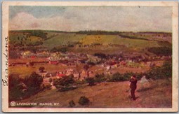 Postcard Livingston Manor New York c1906 by N.Y., O. & W. Ry.