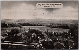 Postcard Roscoe New York c1939 Fifty Mile View of the Catskills