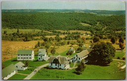 Postcard Roscoe New York The Huff House Mr. & Mrs. A. W. Forness Sullivan County