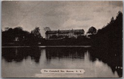 Postcard Roscoe New York The Campbell Inn Lakeside Scenic View Sullivan County