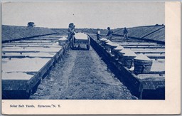 Postcard Syracuse New York c1900s Solar Salt Yards