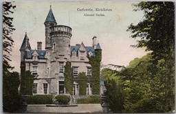 Postcard Kirkliston Scotland c1908 Carlowrie Castle Almond Series