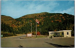 Postcard Cape Breton Nova Scotia c1972 Cabot Trail Petit Étang Highlands Park
