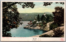 Postcard New York c1905 Flirtation Walk and Light House 9385 Detroit Publishing