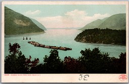 Postcard New York 1902 Hudson River From West Point 9328 Detroit Photographic