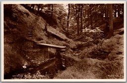 Postcard RPPC 1955 Lot of 3 Halifax England Shibden Dale The Rocks Parish Church