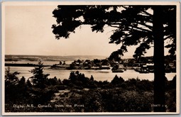 RPPC c1934 Digby Nova Scotia From the Pines RPO Cancel HX. DIG. & YAR.