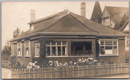 Postcard RPPC c1910s Inscribed Victoria British Columbia Olympian Cottage