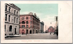 Postcard Vancouver British Columbia c1902 Granville Street Detroit Photographic