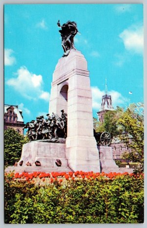 Postcard Ottawa Ontario c1970s The National War Memorial Confederation Square