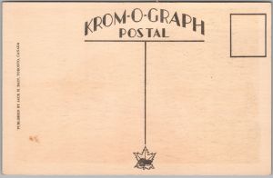 Postcard Orillia Ontario Beach at Couchiching Park Bathers Lake Simcoe County (back)