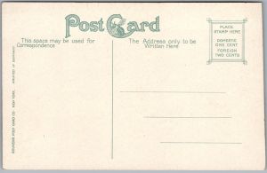 Postcard Fargo North Dakota c1910s College Cass County Souvenir Post Card Co (back)