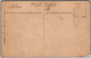Postcard RMS Minnedosa Canadian Pacific Ocean Liner C.W. Hunt Liverpool *as is* (back)