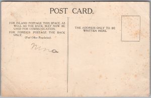Postcard Allan Line SS Victorian and Virginian Canadian Royal Mail 12000 Tons (back)