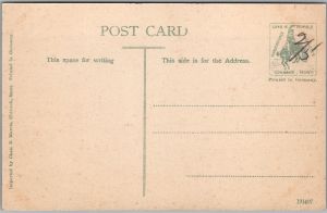 Postcard Williston North Dakota Missouri River Party Sternwheeler Scenic View (back)