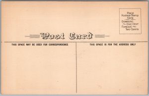 Postcard Columbia River Fish Wheel Scenic View Pacific North West PNW (back)