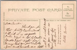 Postcard Vancouver British Columbia Harbour Scenic View Canadian Pacific Railway (back)