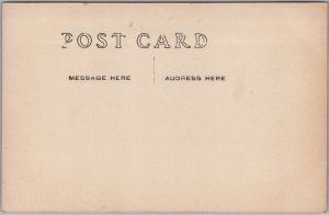 Postcard RPPC c1910s Williston North Dakota Great Northern Hotel Williams County (back)