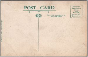 Postcard RPPC HMS Lord Nelson Royal Navy Battleship WWI (back)
