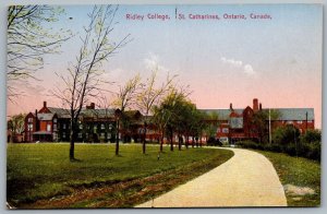 Postcard St. Catharines Ontario c1910s Ridley College Boarding School 