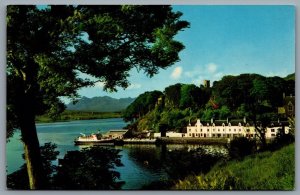 Postcard Isle of Skye Scotland c1960s Portree Harbour Trotternish
