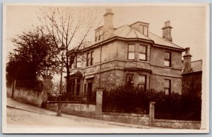 Postcard RPPC 1910 Bath England Mrs Green’s House 12 Claremont Rd Still Standing