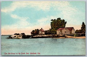 Postcard Port Maitland Ontario c1910s The Old House on the Point Haldimand Co.