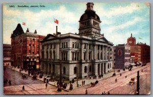Postcard Denver Colorado c1910s Post Office