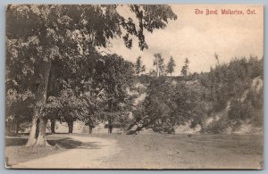 Postcard Walkerton Ontario c1906 The Bend Saugeen River Bruce County