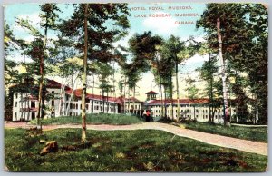 Postcard Lake Rosseau Ontario c1910s Hotel Royal Muskoka by Nerlich