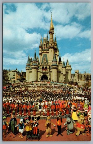 Postcard Walt Disney World FL c1970s Welcome To Walt Disney World 01110238