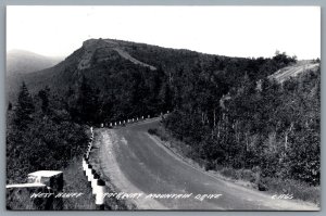 Postcard RPPC c1940s Mohawk MI Brockway Mountain Drive West Bluff Cook Photo