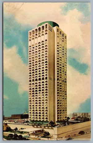 Postcard Montreal Quebec c1967 Le Chateau Champlain Opening Canadian Pacific